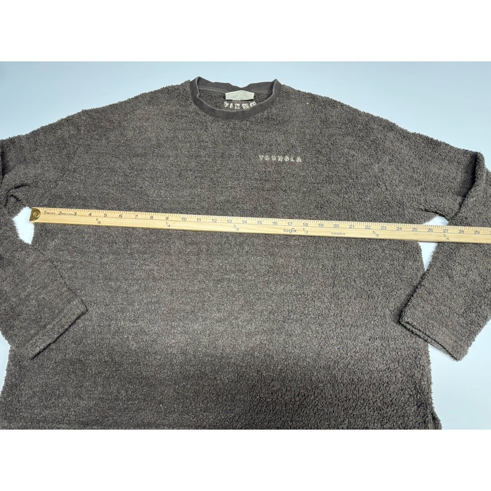 YoungLA Pullover Crewneck Sweatshirt Sweater Beige Women's Size L - Picture 6 of 10
